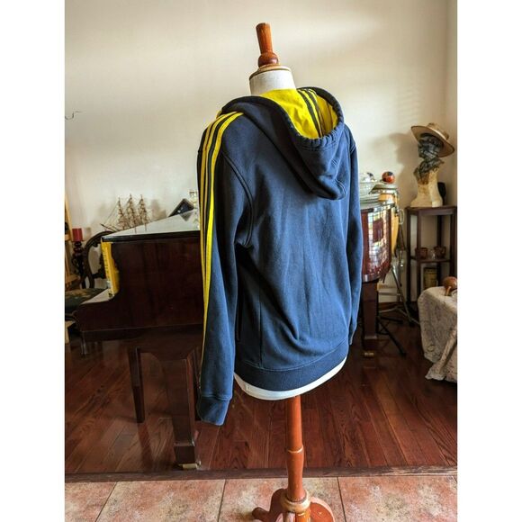 Adidas unisex fleece zipper closure jacket/hoodie    Sz S - Picture 13 of 15